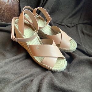 Tory Burch Wedge Sandals Espadrilles